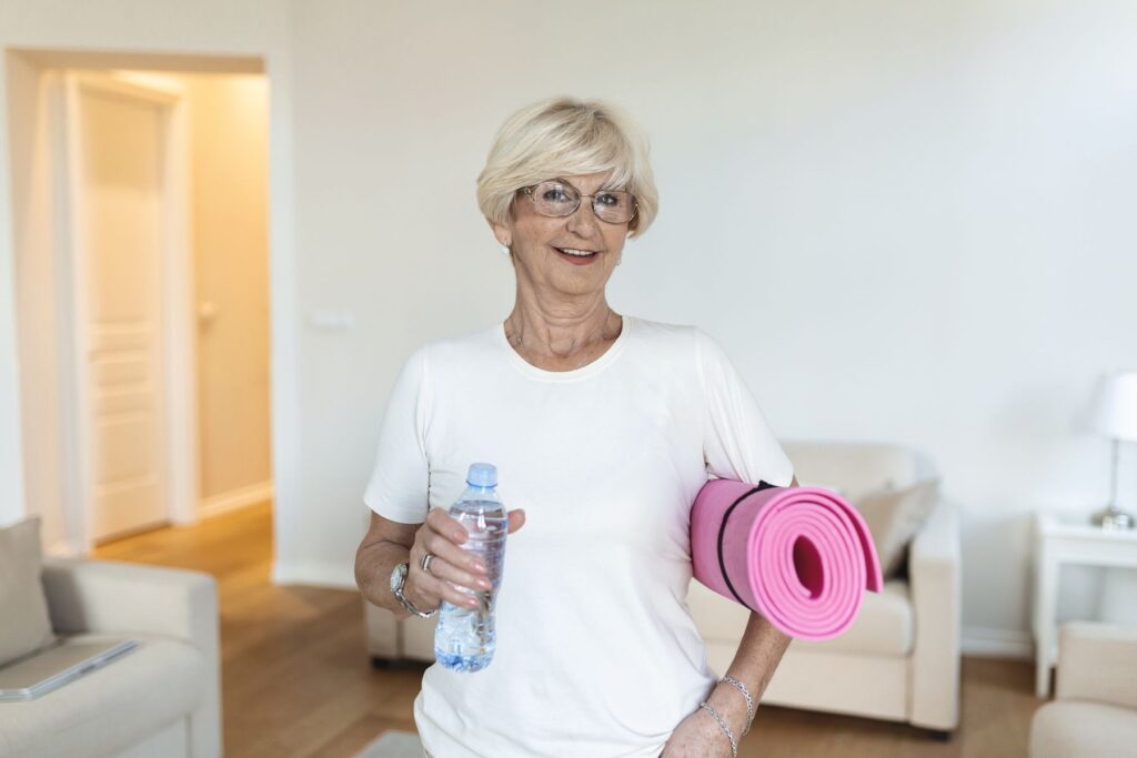 bienfaits de la gym douce sur les muscles du senior